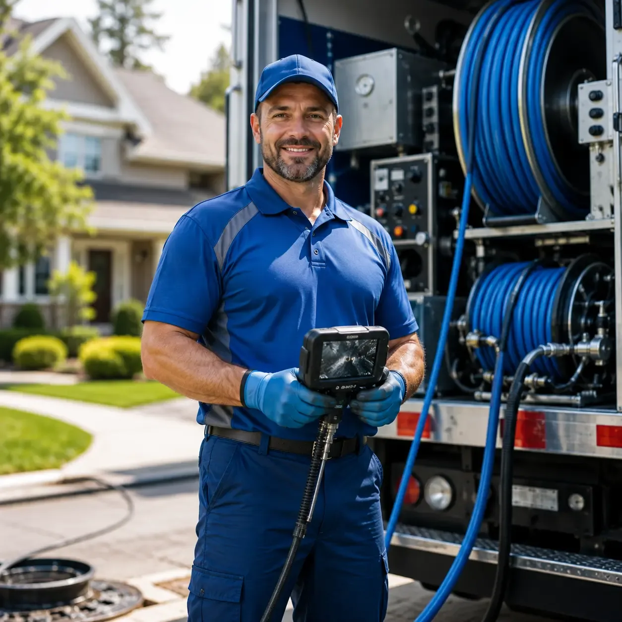 Local outdoor drain cleaning specialists in Holland, MI